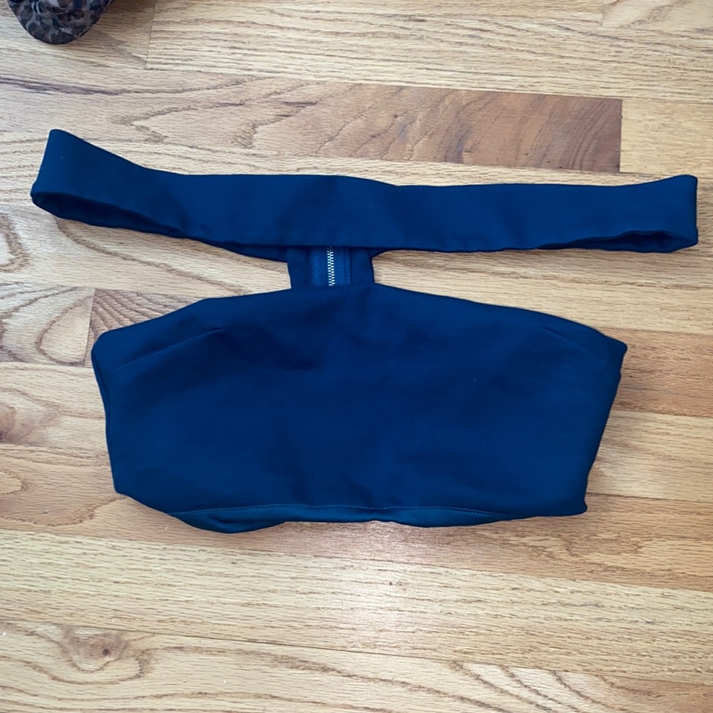 Super down strapless top